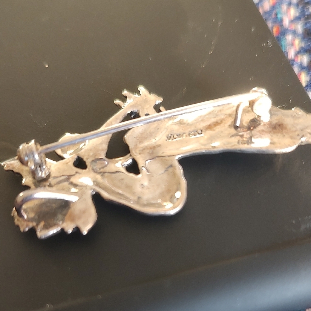 Taylor Sterling Silver Brooch Or Pendant - Picture 4 of 6